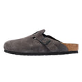 Birkenstock Boston Sabots en daim gris.