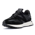 New Balance 327 Baskets noires en cuir