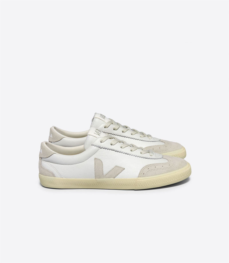 Veja Volley Baskets blanches en cuir pour femmes