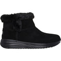 Skechers On-the-GO Stellar Cozy Step Bottes En Cuir Noir Pour Femme