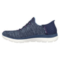 Skechers Summits Dazzling Haze Chaussures De Sport Femme Bleu Marine/Violet