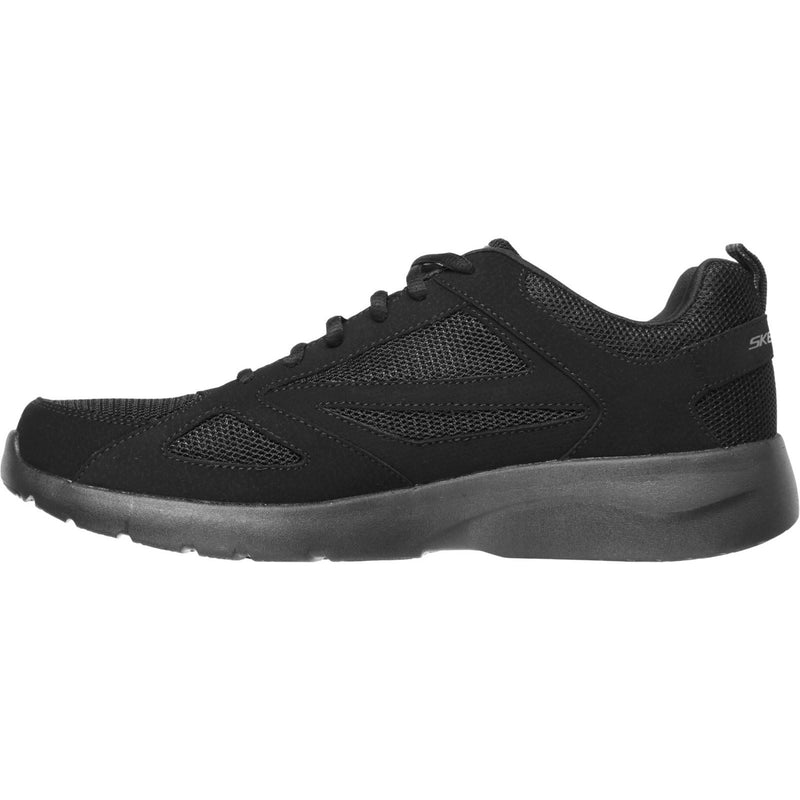 Skechers Dynamight 2.0 Baskets Noires Pour Hommes En Mesh