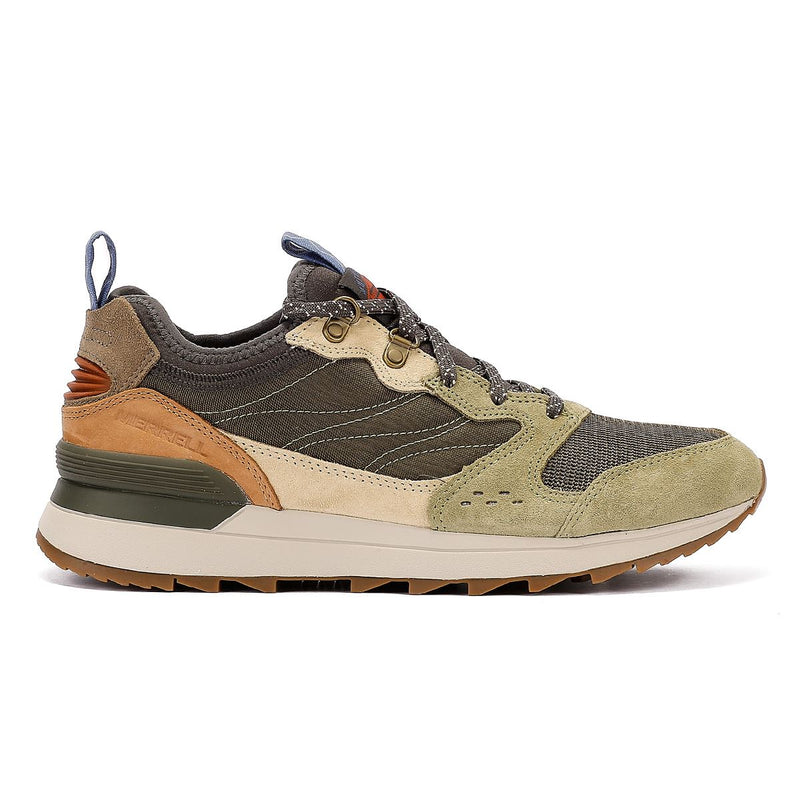 Merrell Alpine 83 Recraft Baskets En Textile Olive/Multicolore Pour Hommes