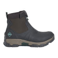 Muck Boots Apex Mid Zip Bottes En Caoutchouc Brun Foncé Wellington