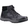 Hush Puppies Grover Bottes Noires En Nubuck Pour Hommes