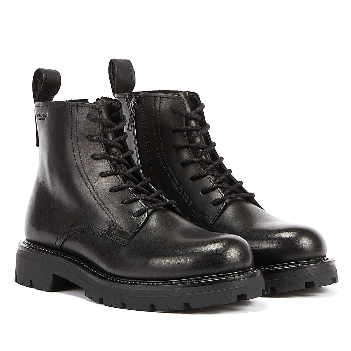 Vagabond Bottes Noires Lacets Pour Homme Cameron Tower London.FR