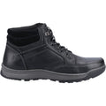 Hush Puppies Grover Bottes Noires En Nubuck Pour Hommes