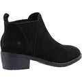 Hush Puppies Isobel Bottes Noires En Cuir Pour Femmes