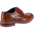 Base London Woburn Chaussures Brogues En Cuir Pour Hommes, Couleur Fauve