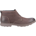 Hush Puppies Tyson Chukka Bottes En Cuir Marron Pour Hommes