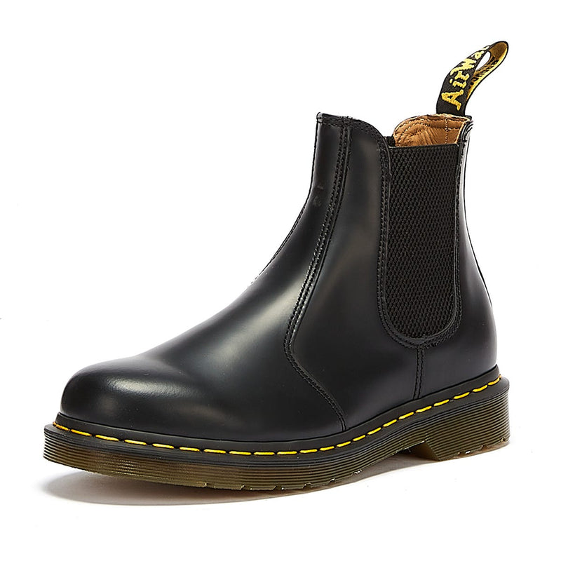 Dr. Martens 2976 Smooth Leather YS Femme Noir Bottes