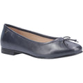 Hush Puppies Naomi Appartements Plats En Cuir Pour Femmes De Couleur Marine