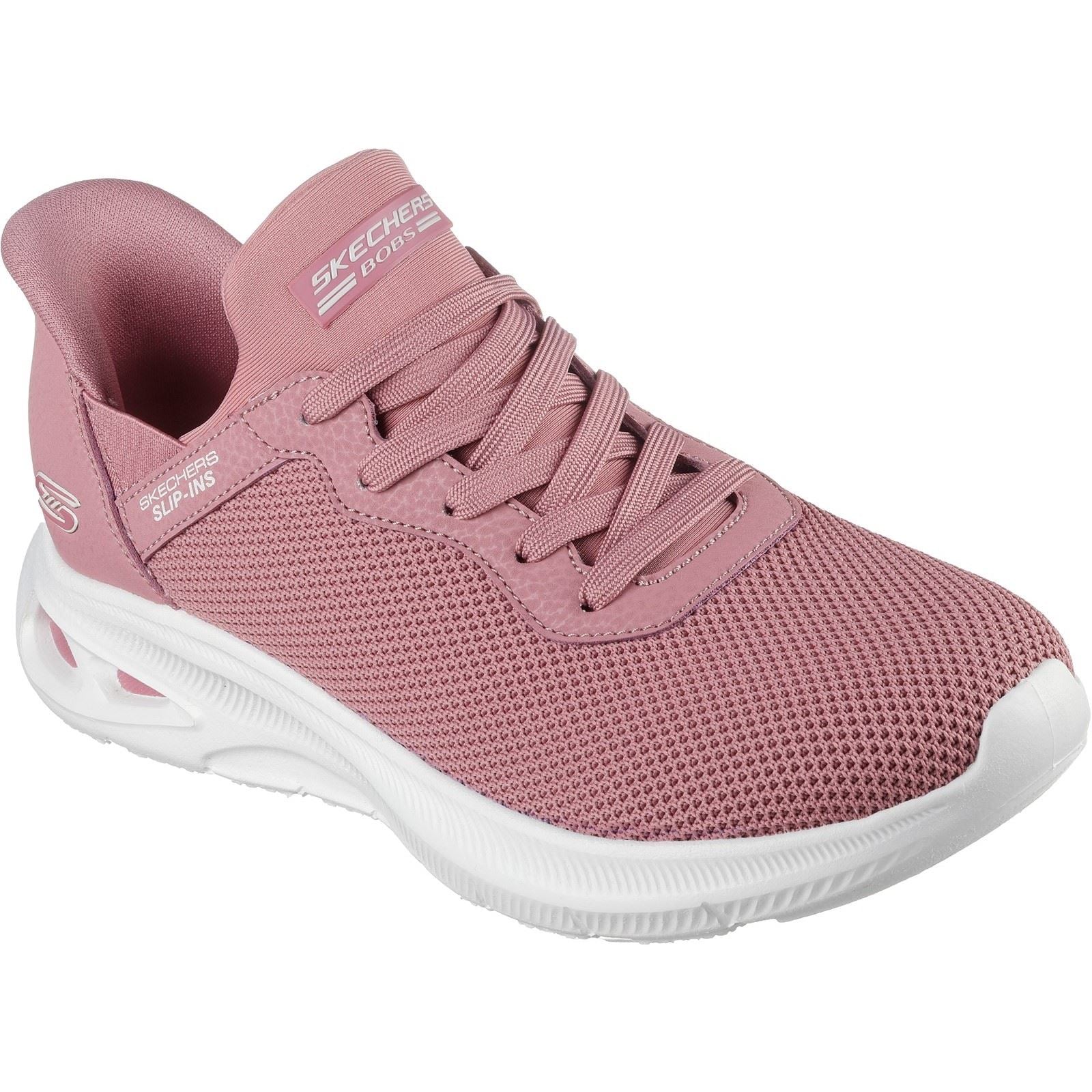 Skechers BOBS Sport Unity Des Baskets En Toile Pour Femmes De Couleur Rose Pâle