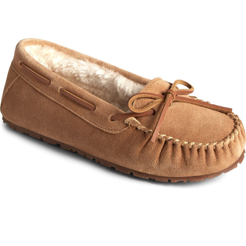 Sperry Reina Chaussons En Daim Pour Femmes, Cannelle