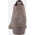 Hush Puppies Isobel Bottes En Cuir Pour Femme Couleur Taupe