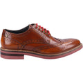 Base London Woburn Chaussures Brogues En Cuir Pour Hommes, Couleur Fauve