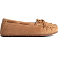 Sperry Reina Chaussons En Daim Pour Femmes, Cannelle