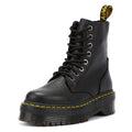 Dr. Martens Botte En Cuir Noir Jadon 3 Pisa