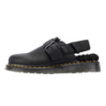 Dr. Martens Jorge II Sandales Noires En Cuir