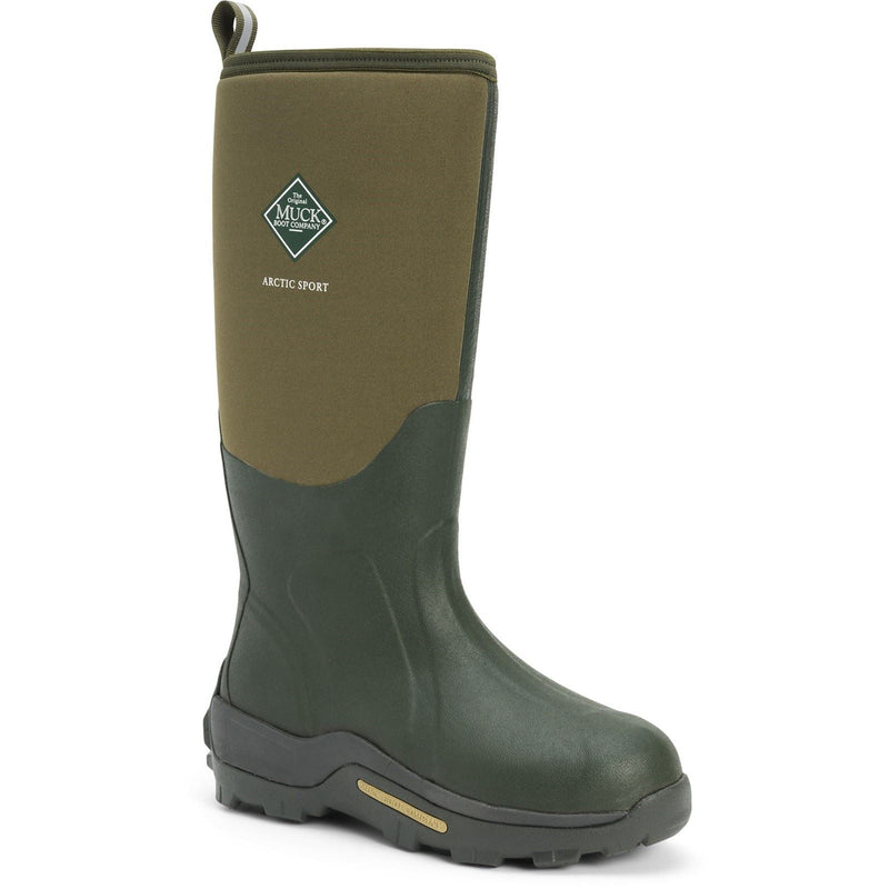 Muck Boots Arctic Sport Bottes En Caoutchouc Avec Mousse De Wellington