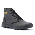 Palladium Pampa Hi Wax Bottes En Toile Noire