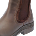 Barbour Birch Bottes En Cuir Pour Femmes, Marron