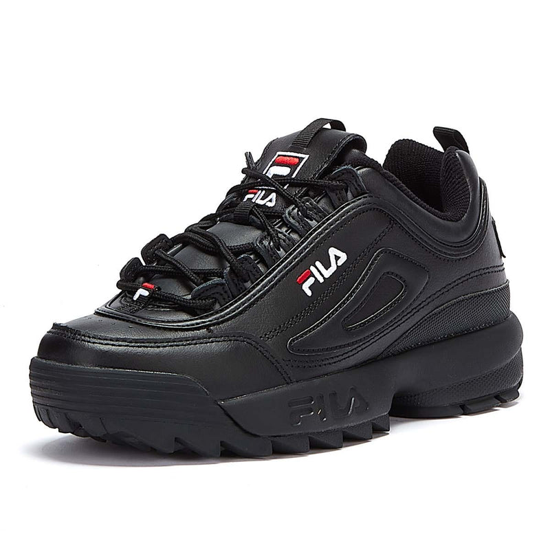 Fila Baskets Disruptor Ii Premium Noires/Blanches/Rouges