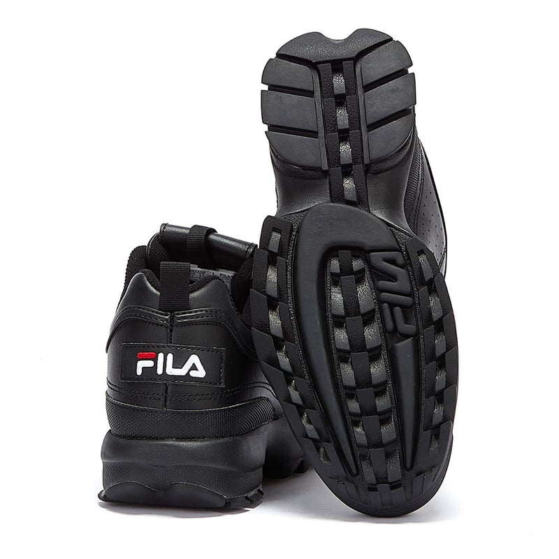 Fila Baskets Disruptor Ii Premium Noires/Blanches/Rouges