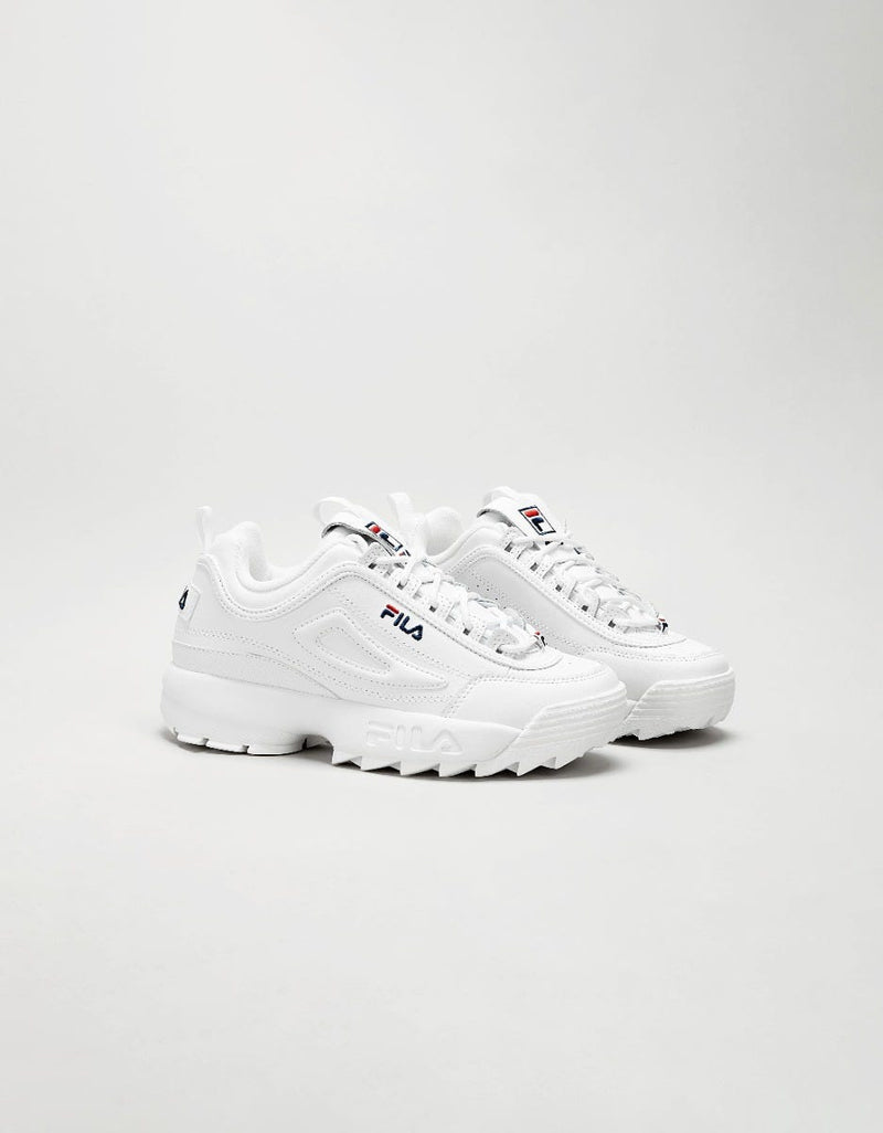 Fila Disruptor II Premium Baskets Blanches