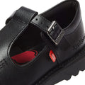 Kickers Kick T Infant Chaussures En Cuir Noir