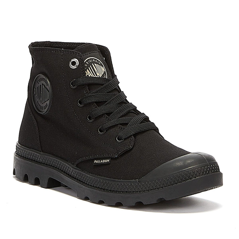 Palladium Pampa Hi Mono Chrome Black Boots