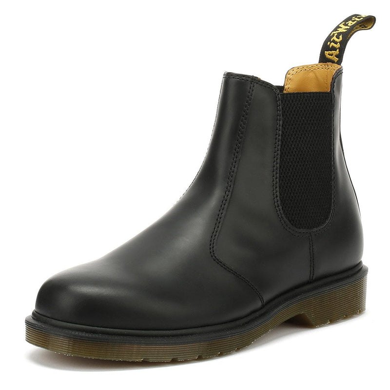 Dr. Martens 2976 Womens Bottes Chelsea en cuir noir