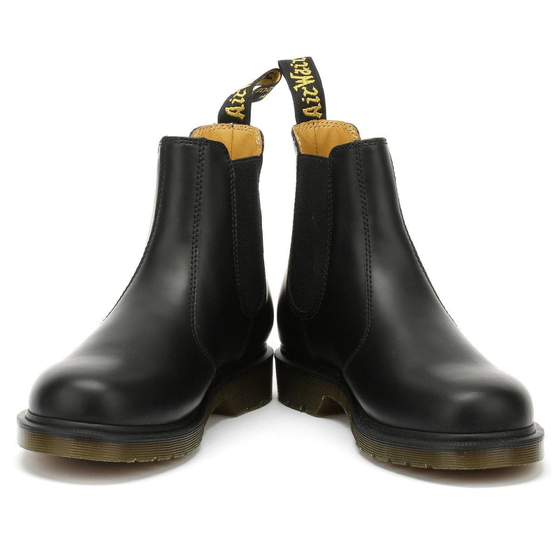 Dr. Martens 2976 Womens Bottes Chelsea en cuir noir