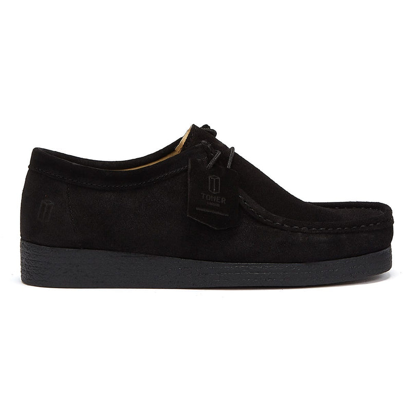 TOWER London Apache Chaussures en daim noir